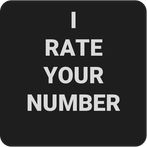 I rate your number.