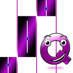Purple Funny Piano Tiles