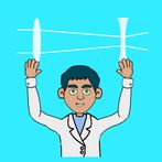 Concave and convex lenses game