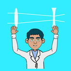 Concave and convex lenses game