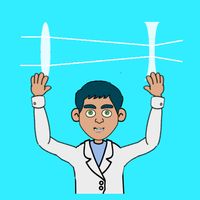 Concave and convex lenses game