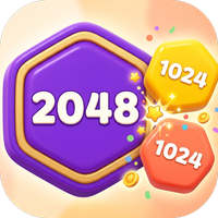 2048 Merge: Hexa Number Puzzle