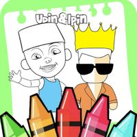 Upin Stumble coloring
