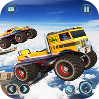 Monster Truck Car Stunt Game