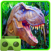 VR Time Machine Dinosaur Park 