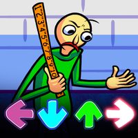 FNF vs Baldi - Rap Battle