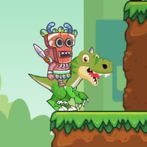 Jungle Dinosaur Boy Adventure