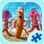 Jigsaw Puzzles Fun Sausage