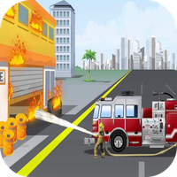 Fire Truck Rescue Simulator