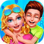 Babysitter Girl Theme Park Spa