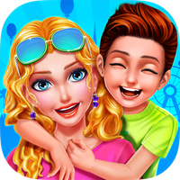 Babysitter Girl Theme Park Spa