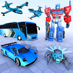 Robot Car Transform Games 3D