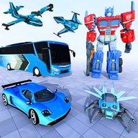 Robot Car Transform Games 3D