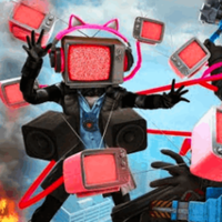 TV Woman City Destruction Game