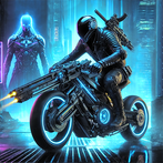 NeonRider: Cyberpunk Run & Gun