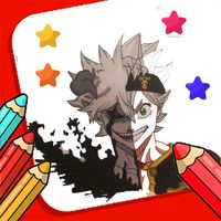 BLACK CLOVER Clover coloring