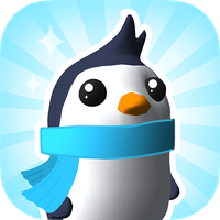 Penguin Snow Race