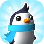 Penguin Snow Race