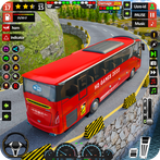 Uphill Mountain Bus Driving 3d