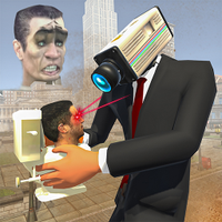 Camera Man Monster Toilet Head