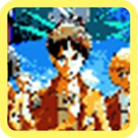 Titan Attack Pixel Art