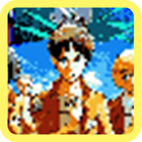 Titan Attack Pixel Art