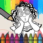 Encanto coloring book cartoon