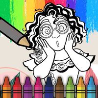 Encanto coloring book cartoon