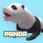Newborn panda
