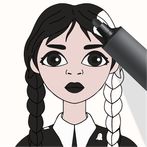 Color Book - Wednesday Art 3d