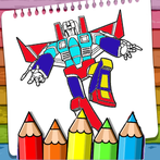 Robot Coloring Book