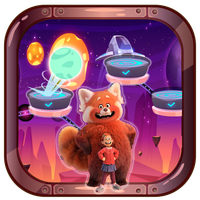 Turning Red Dancing Tiles Hop