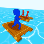 Crossy River - Raft Rush