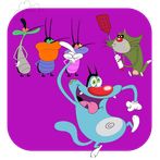 Protect oggy from the cockroac