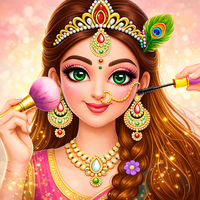 Cute Radha Fashion Makeover