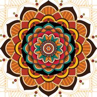 Mandala Paint: Color by Number