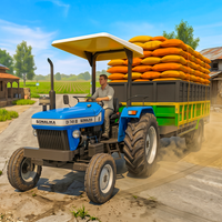 Cargo Tractor Driving Game 3D