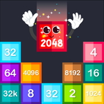 Drop & Merge Number Block Game