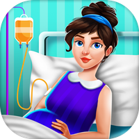 Pregnant Mom Game Newborn Twin