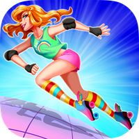Roller Skating Girl: Perfect 1