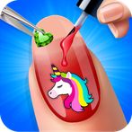 Nail Salon Girl Make up Games