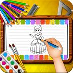 Pretend Princess Drawing Book