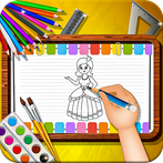 Pretend Princess Drawing Book
