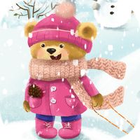 Снежки с Кузей