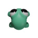 Frog crossing the street