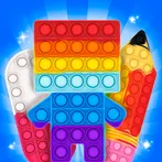 Antistress Fidget Toy Popit 3D