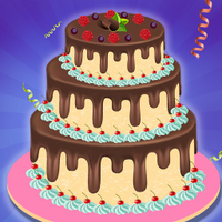 Chocolate Cake Factory Game