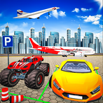 Monster Airplane Truck Parking
