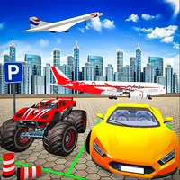 Monster Airplane Truck Parking
