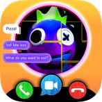 Blue Monster Fake Video Call